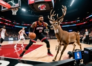 猛龙队压倒雄鹿，展现强大实力