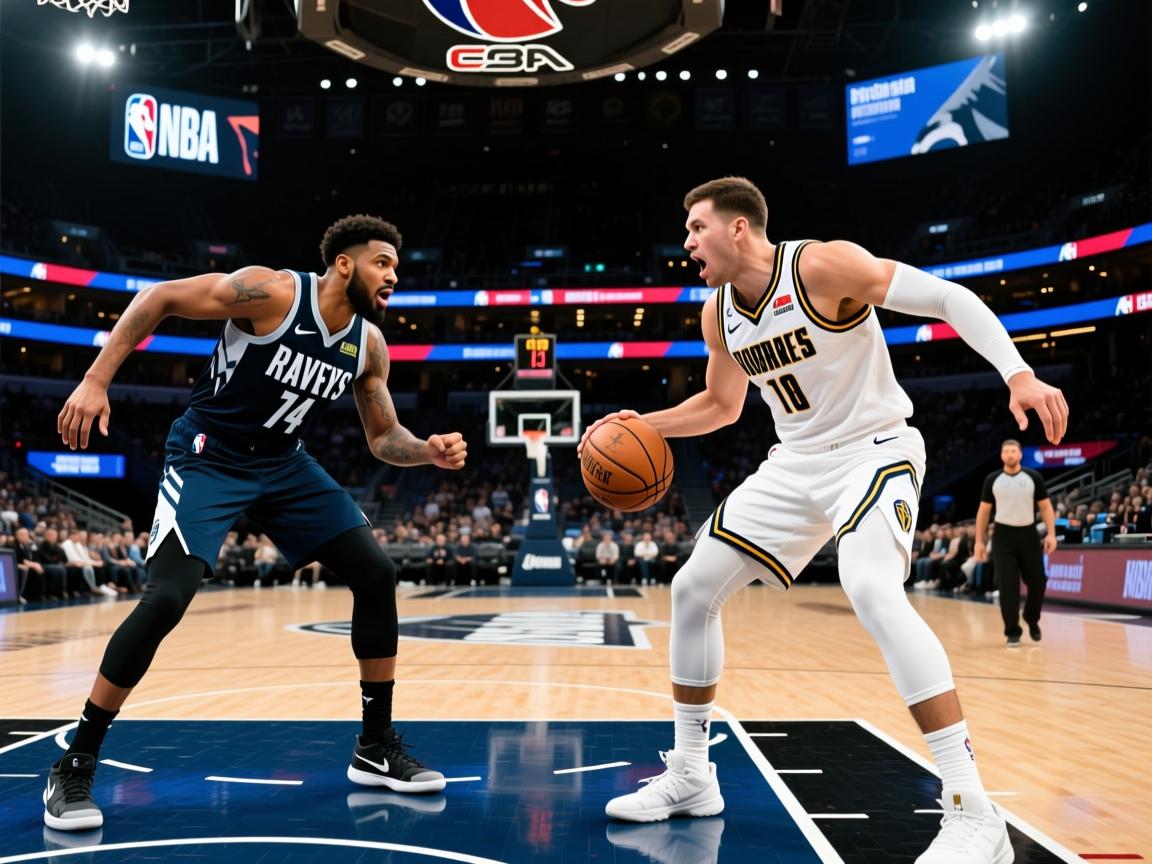 森林狼队负于掘金队，遭遇两连败  第3张