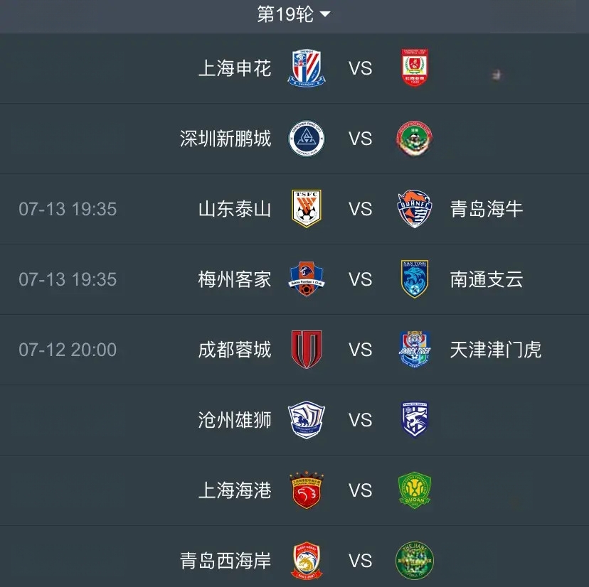 关于蓉城5-0大胜新鹏城，国安4-0、泰山3-1，中超积分榜最新公布的信息